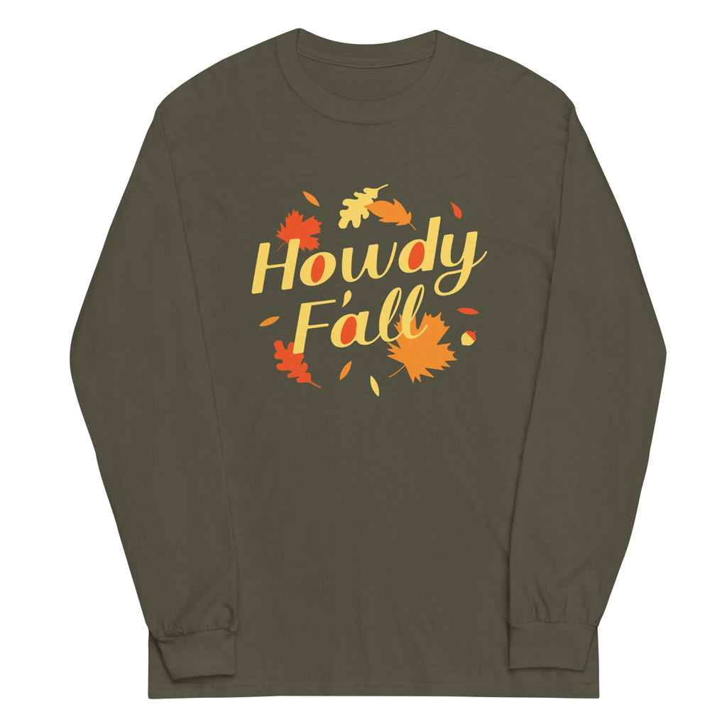 Howdy F'all Unisex Long Sleeve Tee