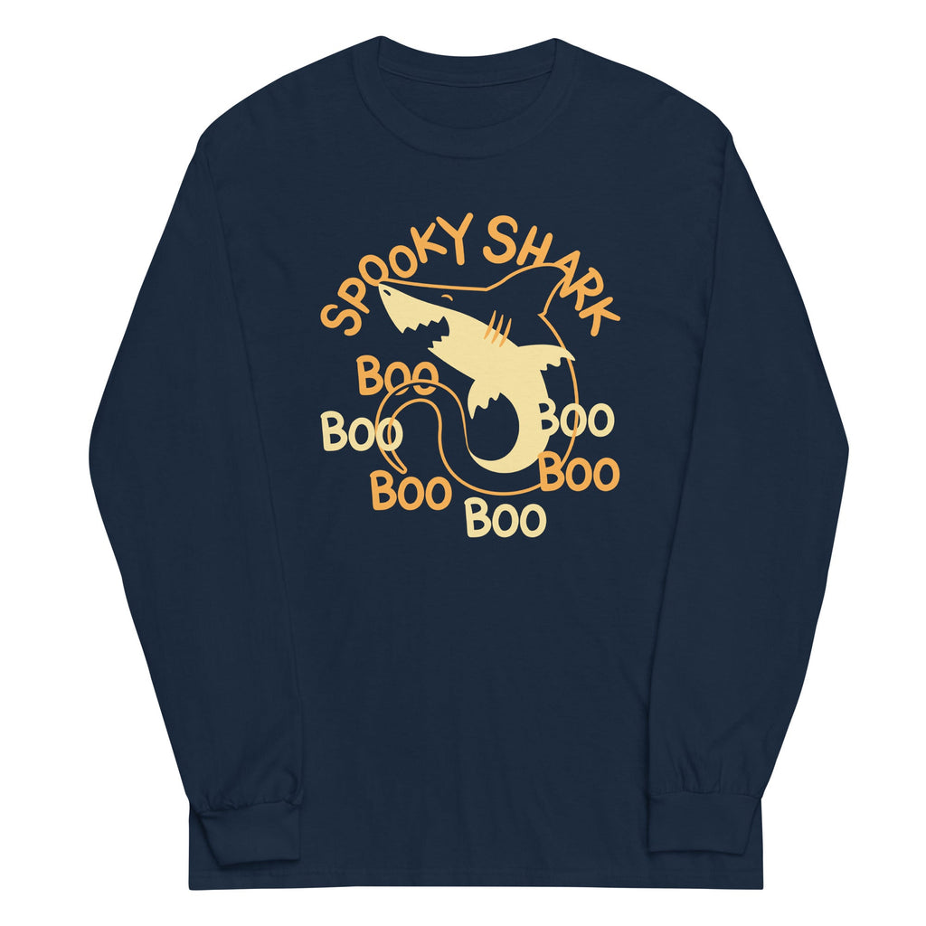 Spooky Shark Unisex Long Sleeve Tee