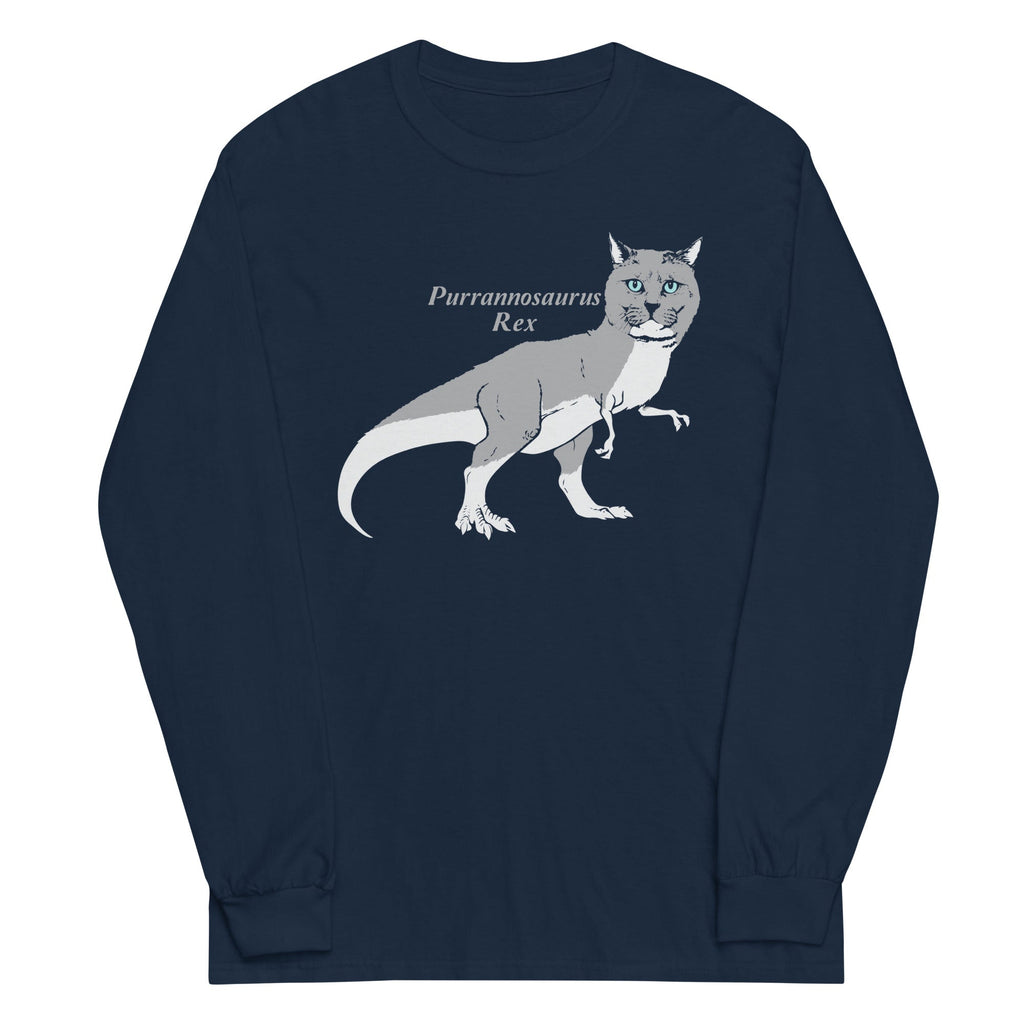 Purrannosaurus Rex Unisex Long Sleeve Tee