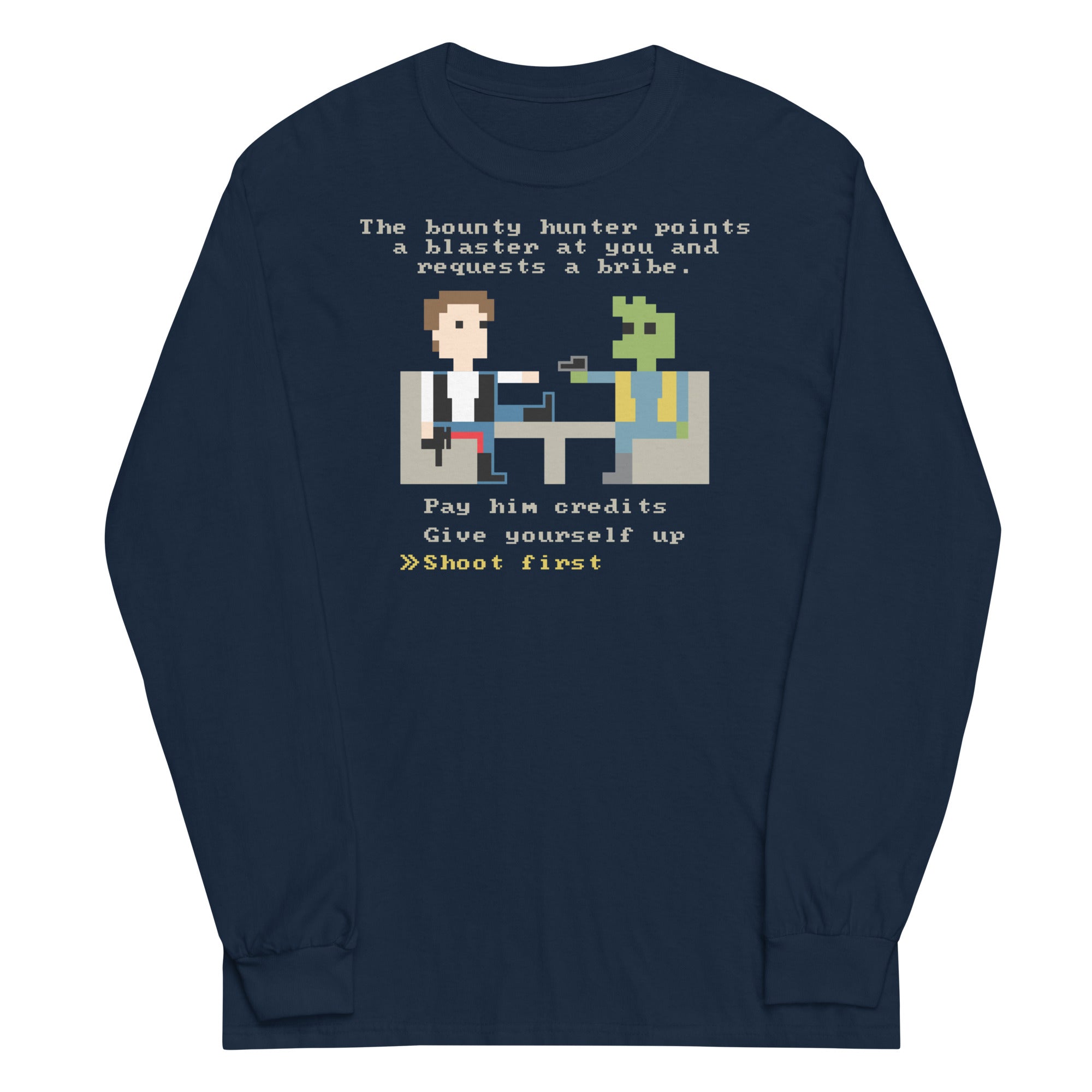 The Bounty Hunter Unisex Long Sleeve Tee