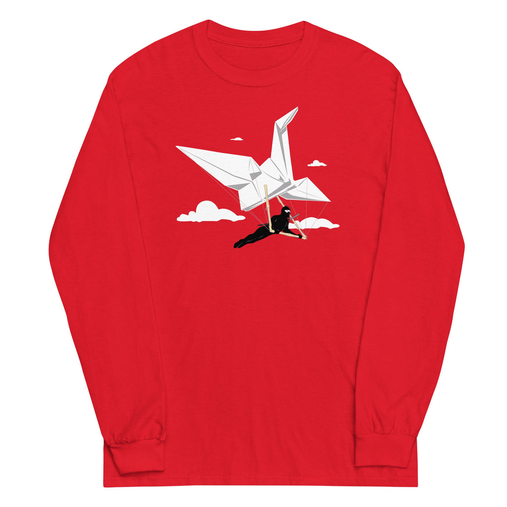 Ninja Glider Unisex Long Sleeve Tee