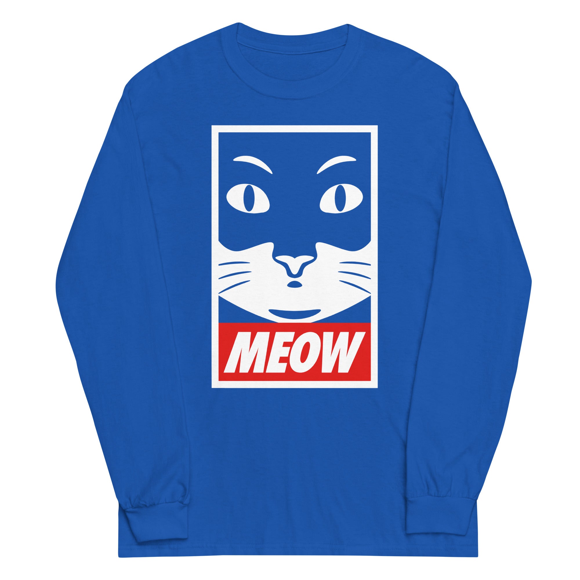 Meow Unisex Long Sleeve Tee