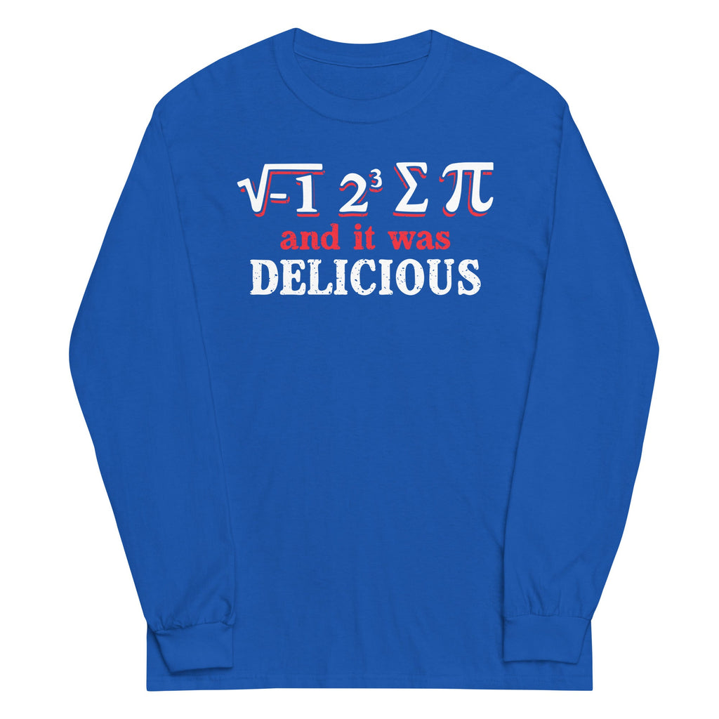I Ate Sum Pi Unisex Long Sleeve Tee