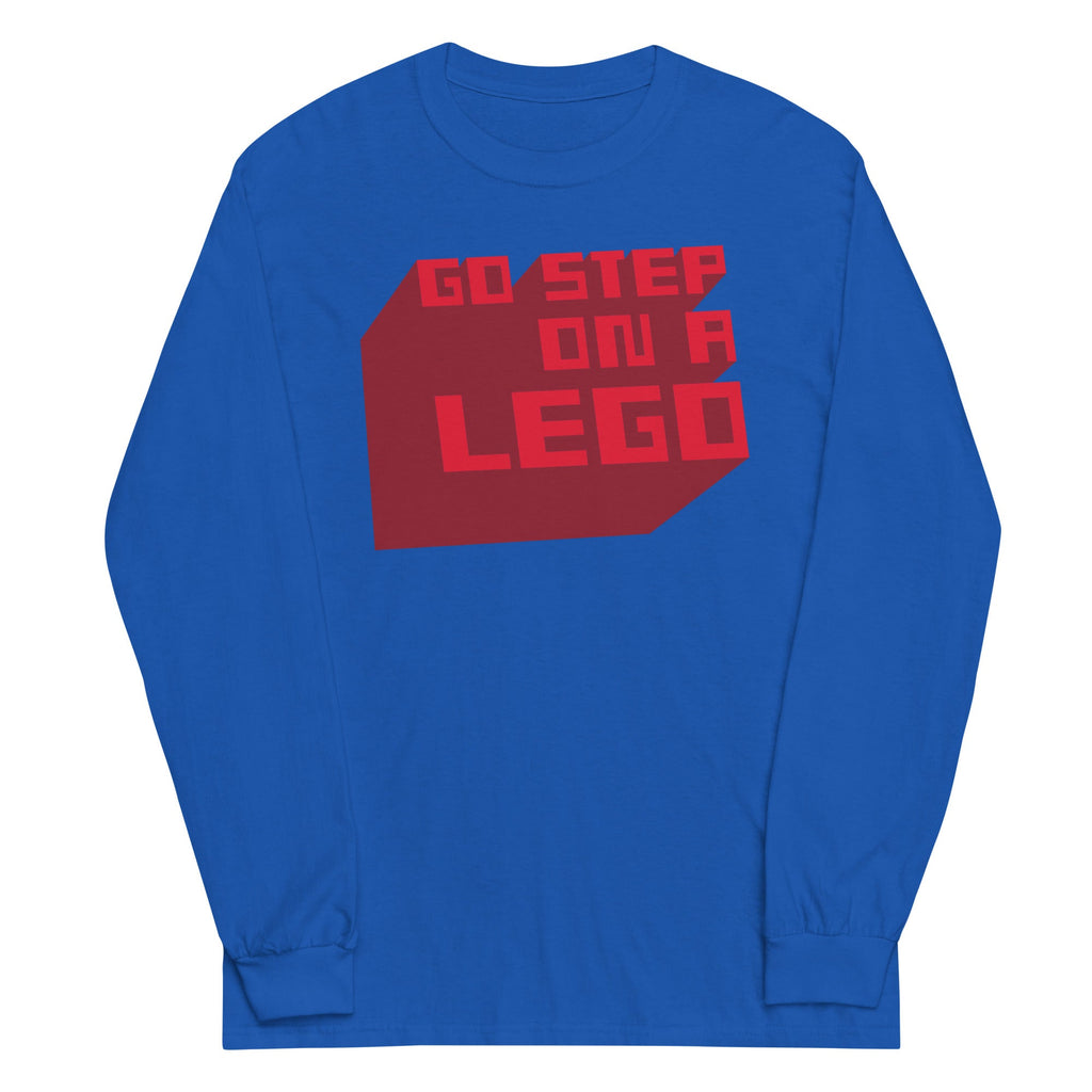 Go Step On A Lego Unisex Long Sleeve Tee