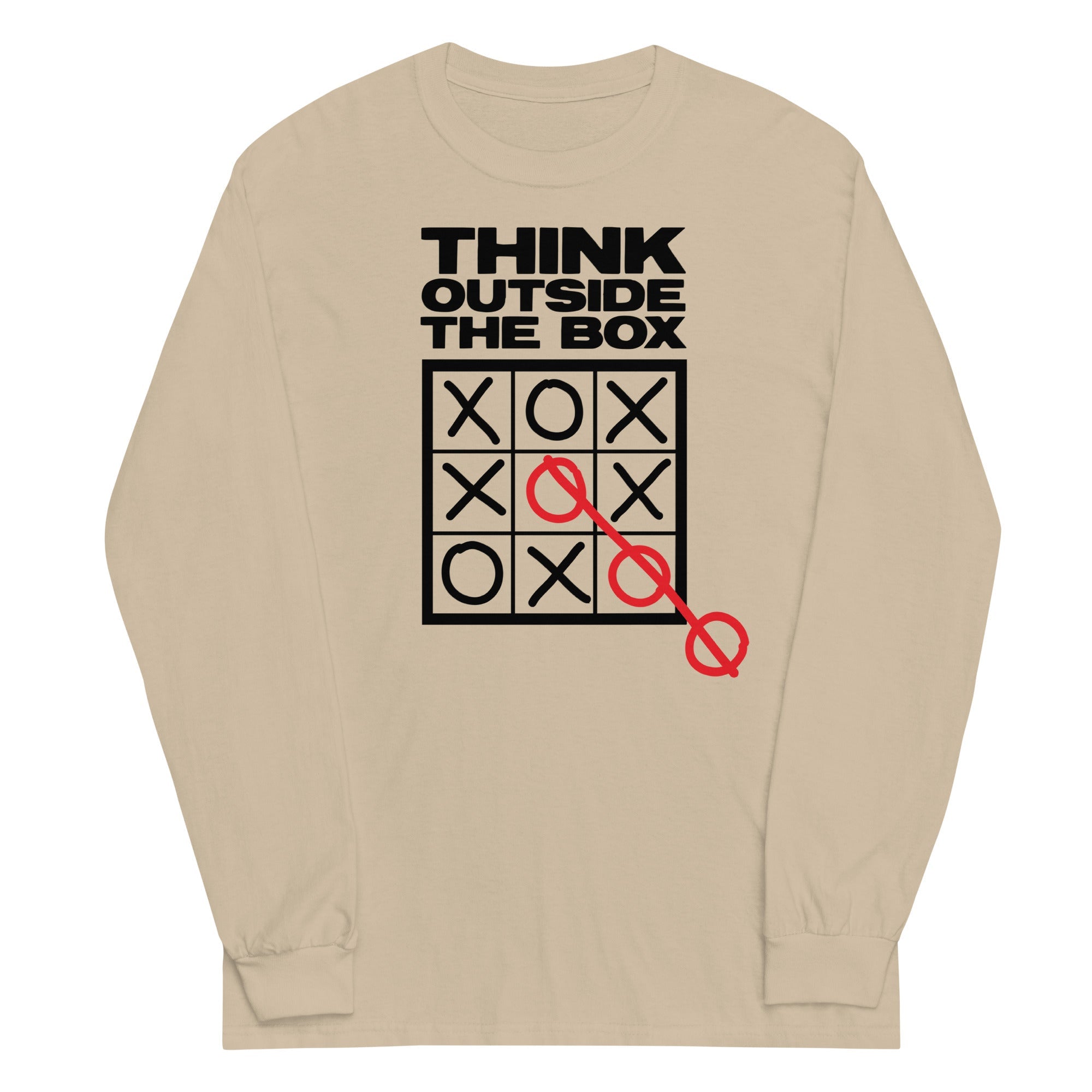 Think Outside The Box Unisex Long Sleeve Tee