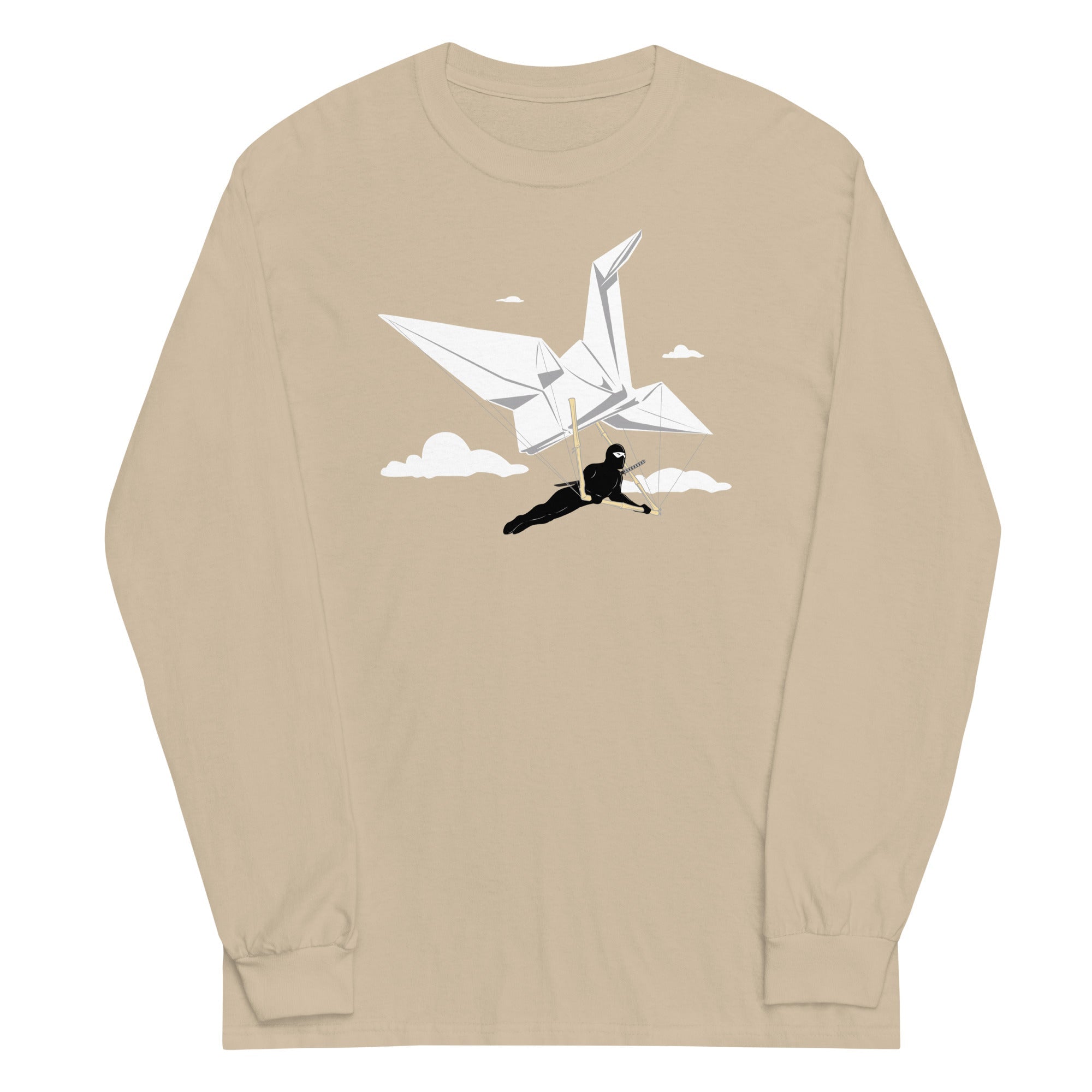 Ninja Glider Unisex Long Sleeve Tee