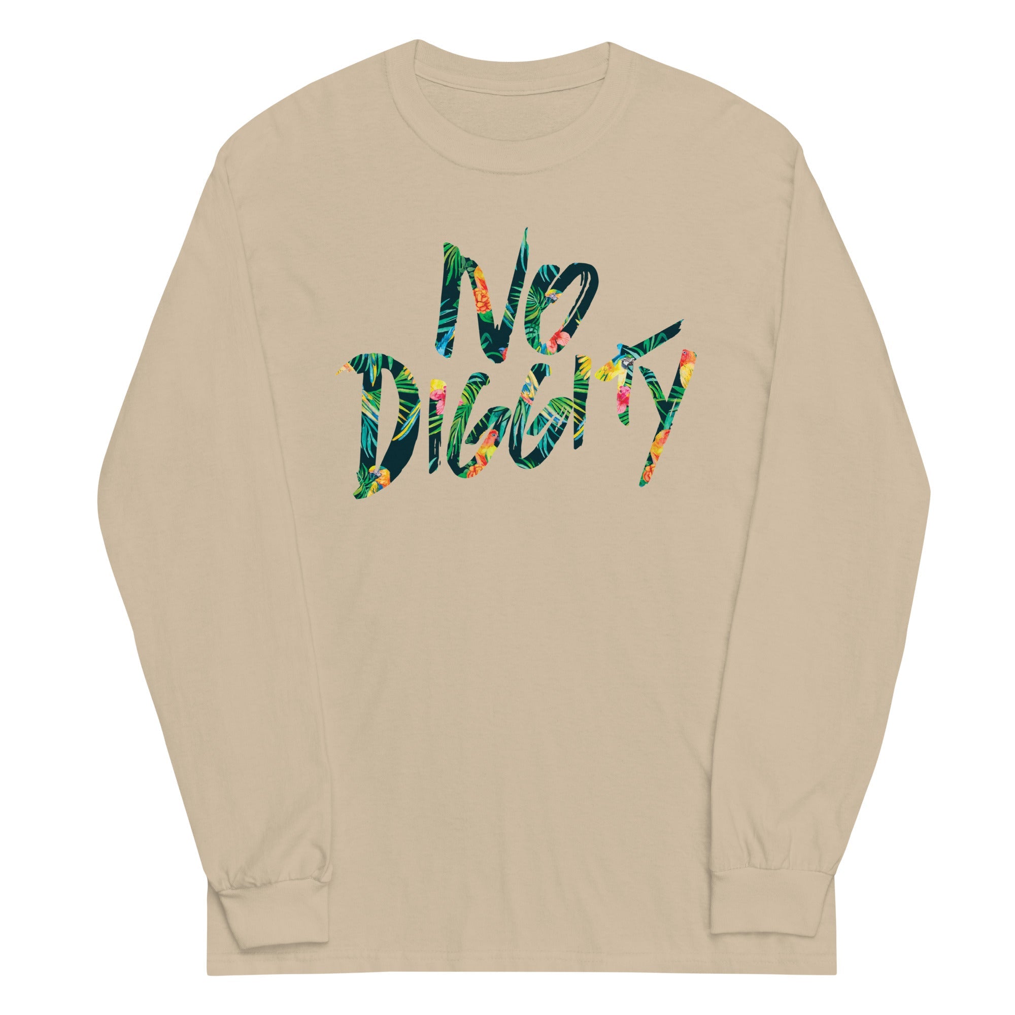 No Diggity Unisex Long Sleeve Tee