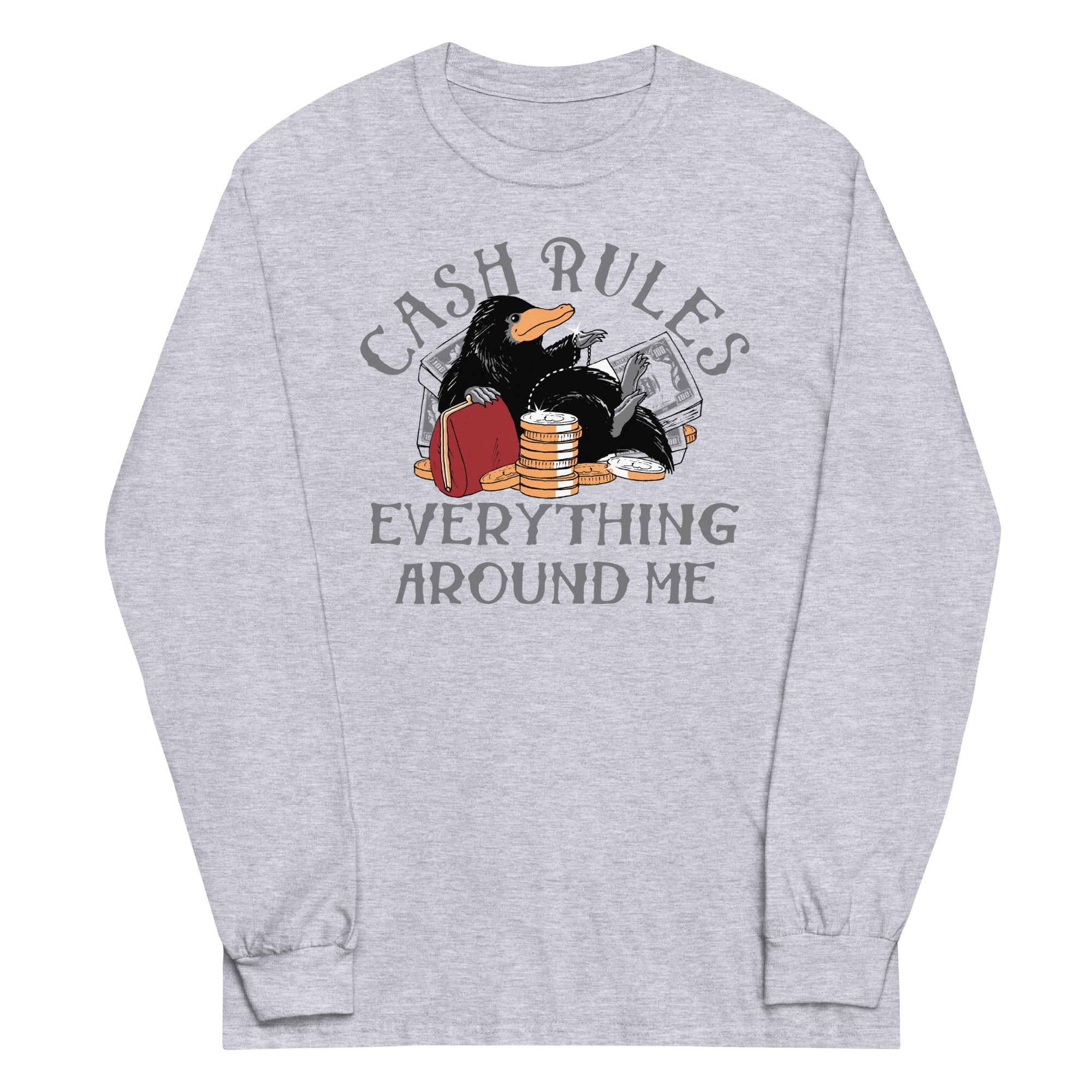 Cash Rules Everything Around Me Unisex Long Sleeve Tee
