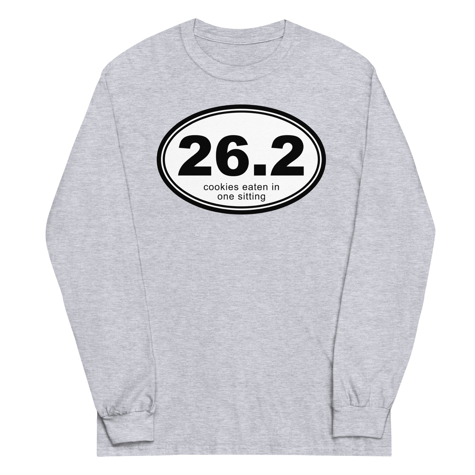 26.2 Cookies Eaten In One Sitting Unisex Long Sleeve Tee