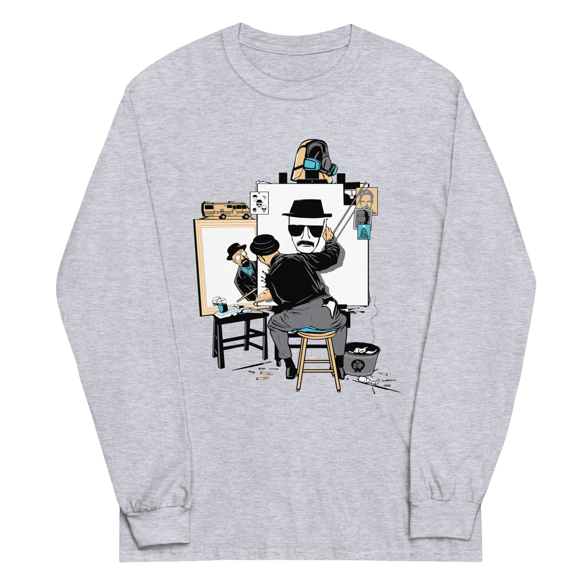 Heisenberg Self Portrait Unisex Long Sleeve Tee
