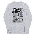 Pirate Crossword Unisex Long Sleeve Tee