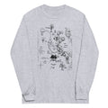 100 Acre Map Unisex Long Sleeve Tee