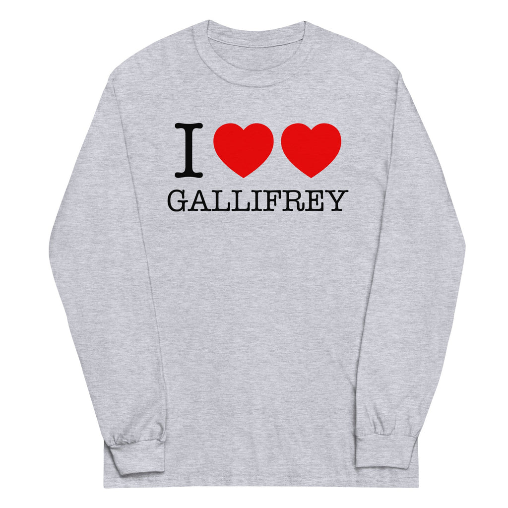 I Heart Heart Gallifrey Unisex Long Sleeve Tee