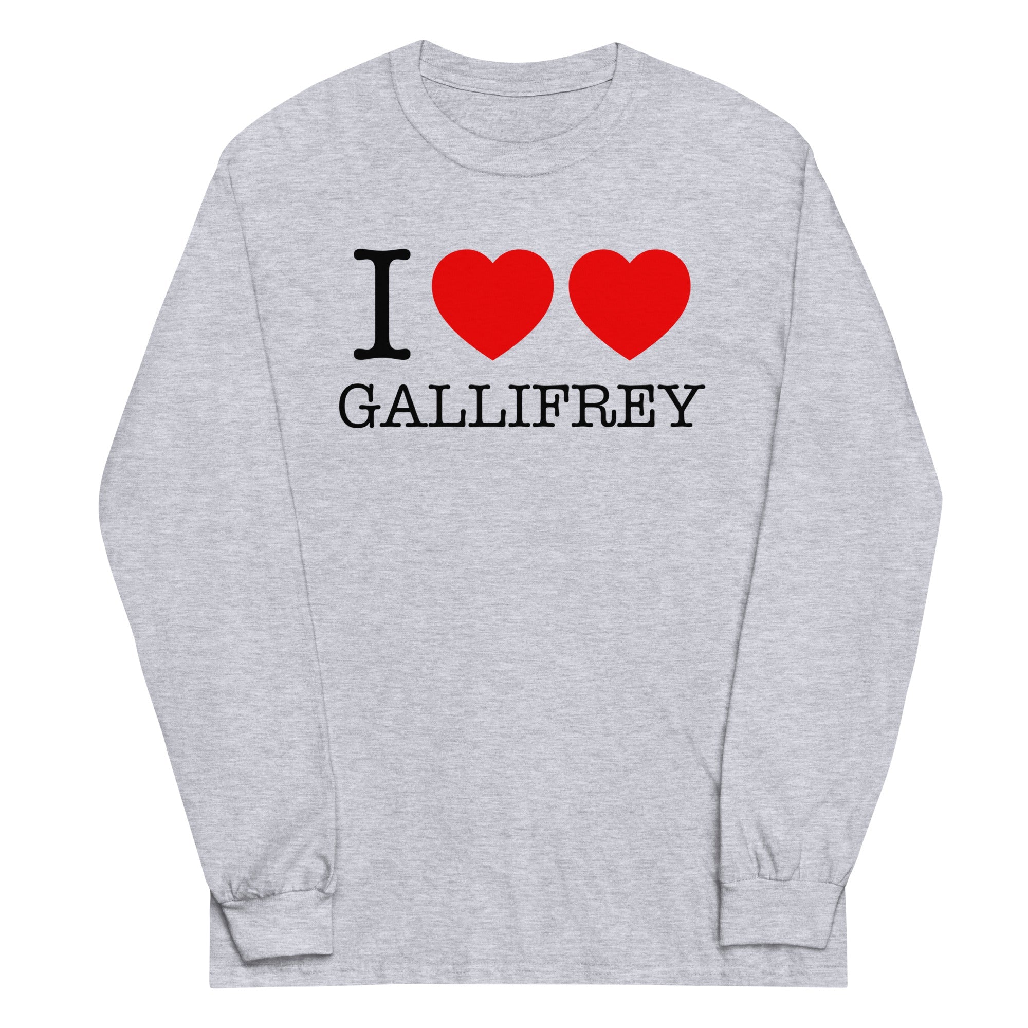 I Heart Heart Gallifrey Unisex Long Sleeve Tee