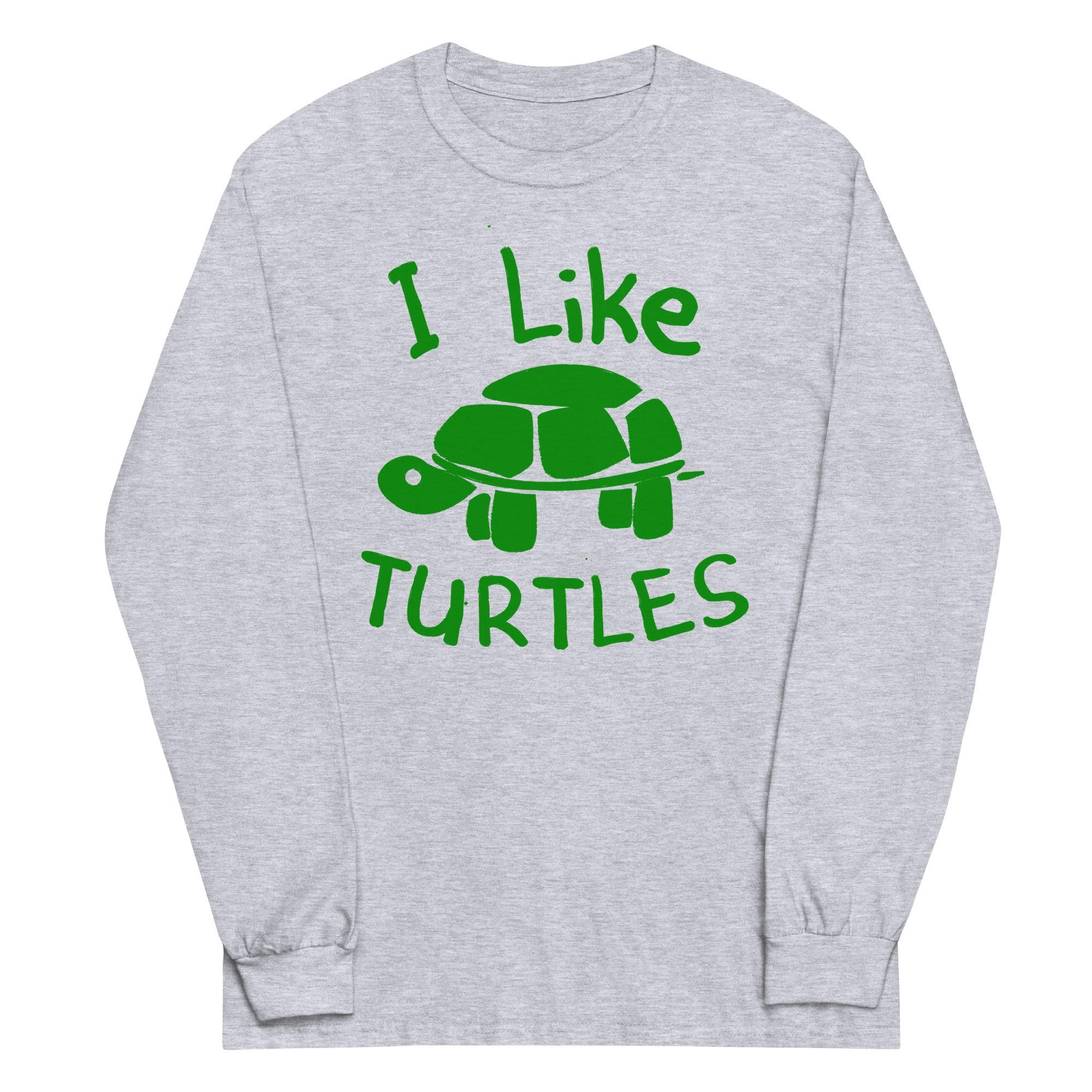 I Like Turtles Unisex Long Sleeve Tee