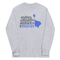 Anything Unrelated Elephants Unisex Long Sleeve Tee