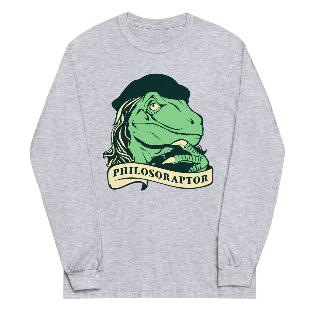 Philosoraptor Unisex Long Sleeve Tee