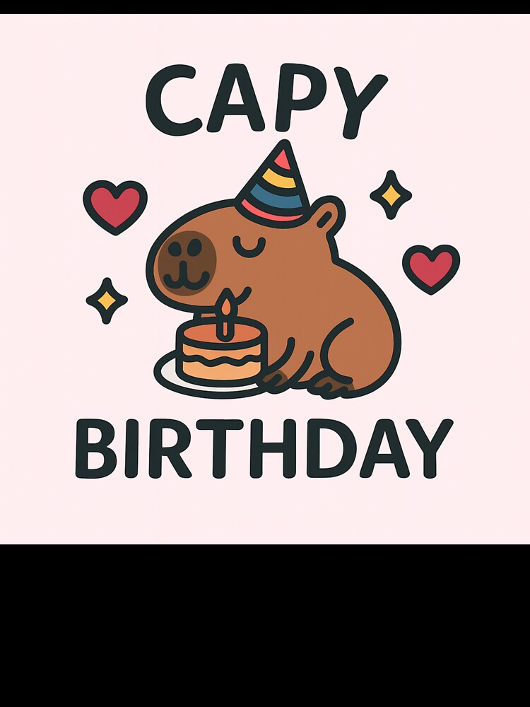 Capy Birthday by Lotus Love Tarot