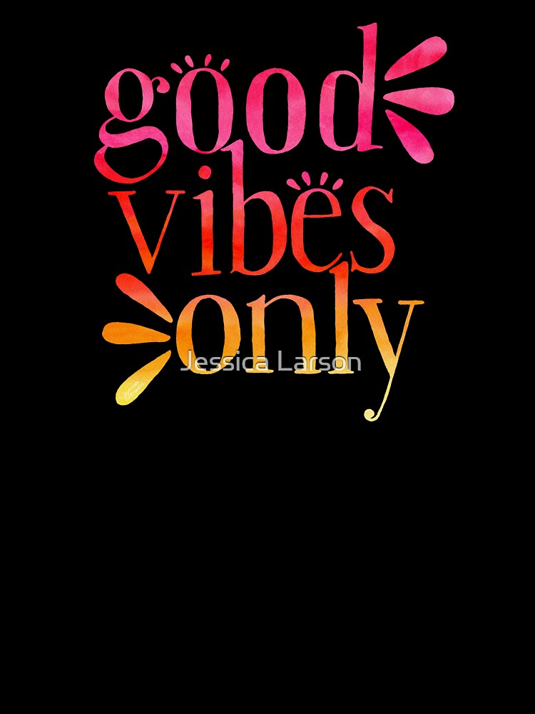 Good Vibes Only - Sunset Palette by Jesslarsonart