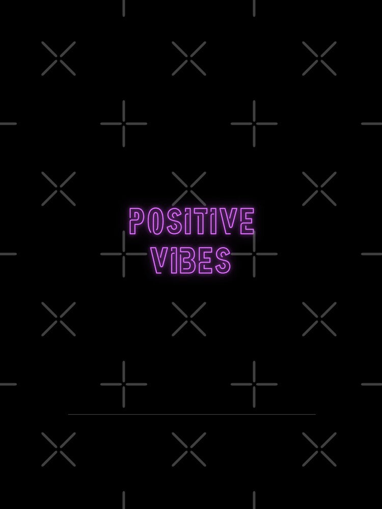 POSITIVE VIBES TYPOGRAPHY by jasneetchopra27