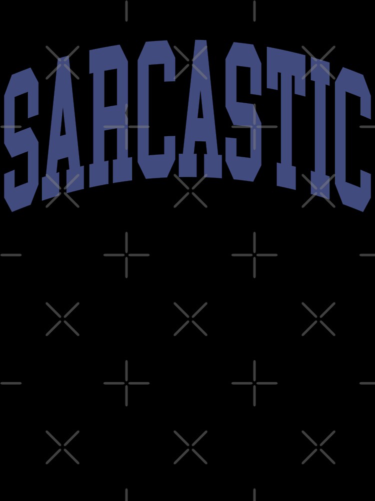 Sarcastic - Classic and Cute College Font Curved Typography by chosenhomes