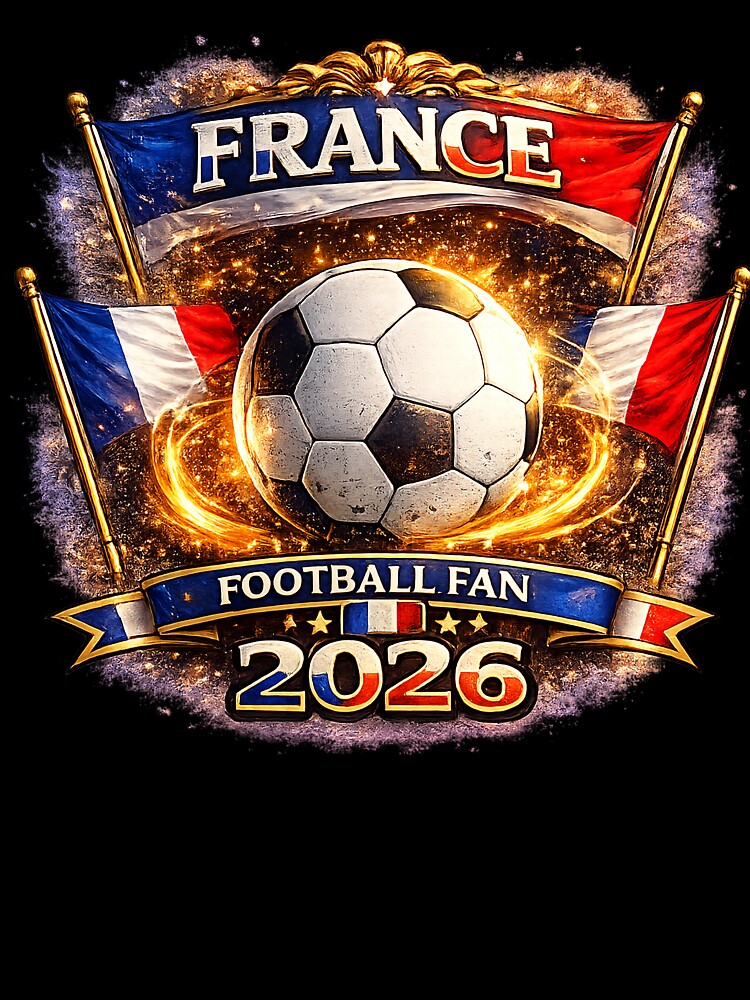 France Football Fan – Soccer Pride Design by lahmar-abbou
