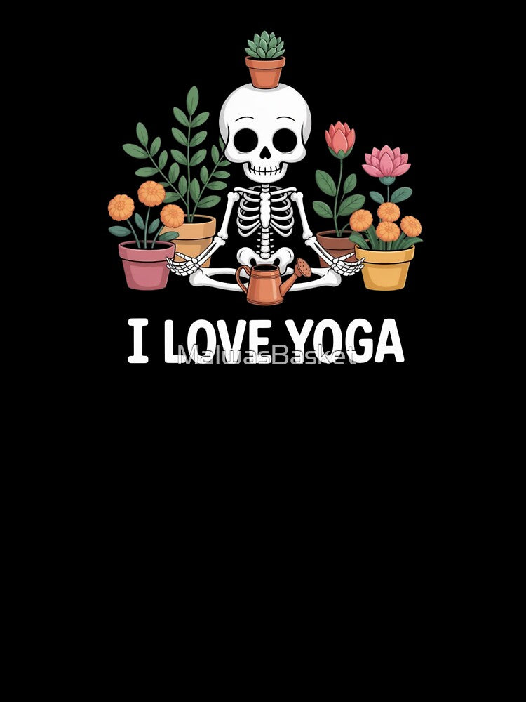 I Love Yoga Yoga Is a Holistic Practice That Connects Body Gifts T-shirt by MalwasBasket