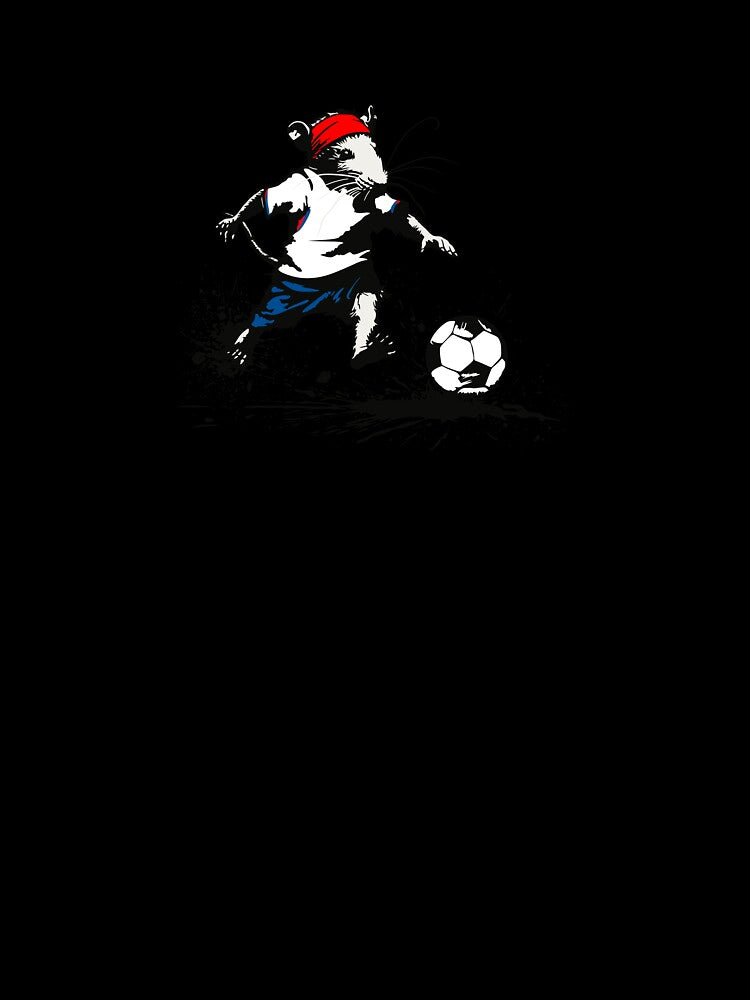 Kickin´Rat: Football fan (France jersey) by flamenco-verde
