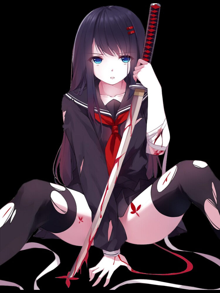 ♥ KATANA GIRL ♥ by Zentenar