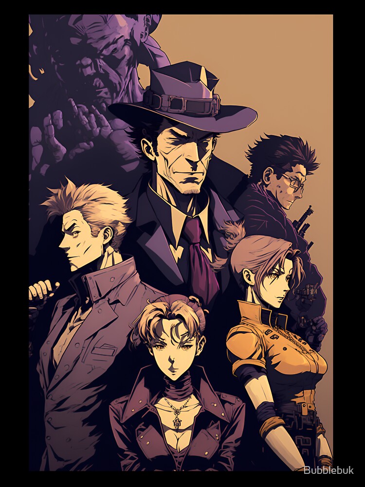 Anime Detective Group Old School by Bubblebuk