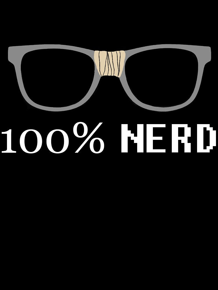 100% Nerd White Font by Tollbridge