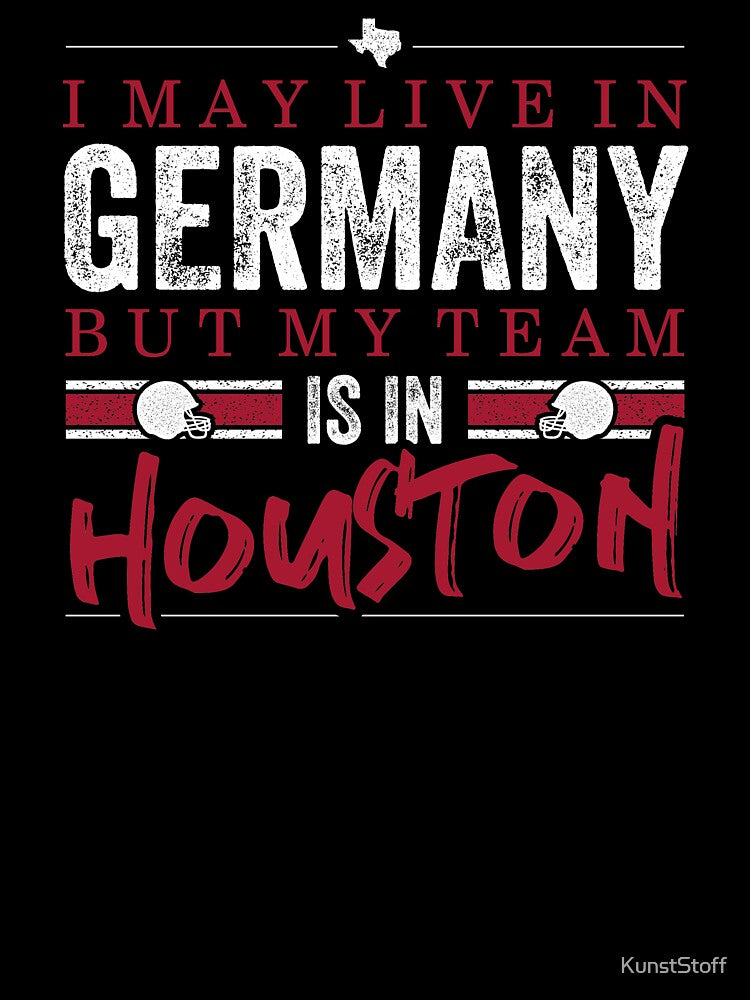 Houston Football Team - Fans from Germany by KunstStoff