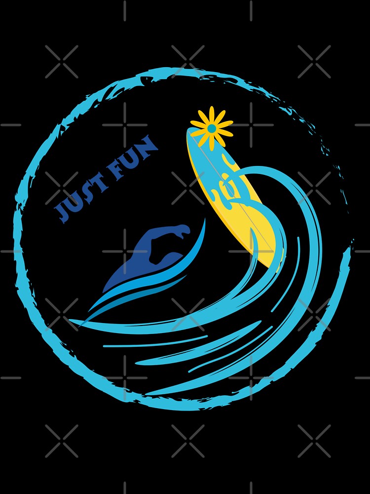surfing sea waves by Floral Design Gallery