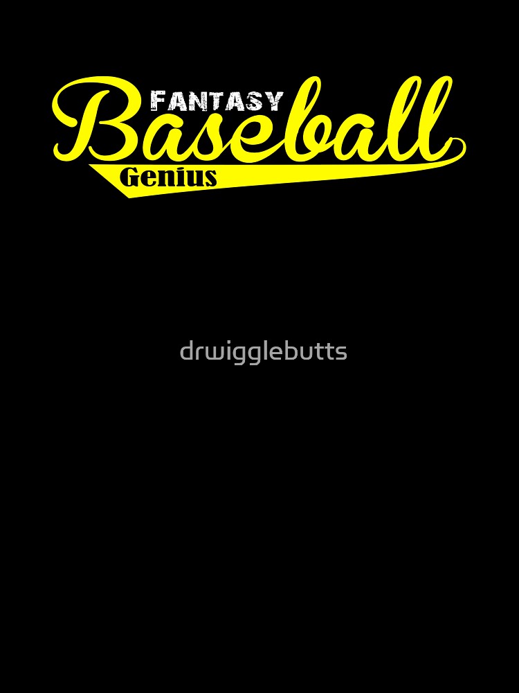Fantasy Baseball Design Fantasy GEnius by drwigglebutts