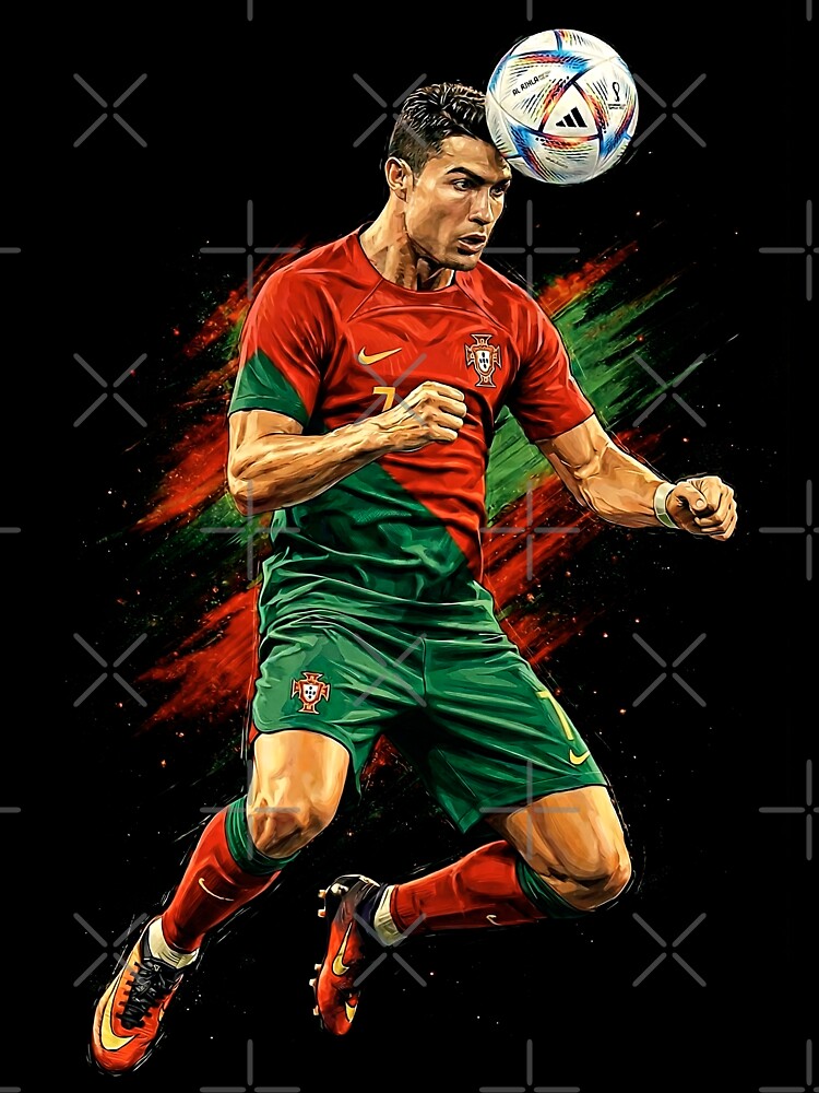 Cristiano Ronaldo Football Legend by Not Hugo