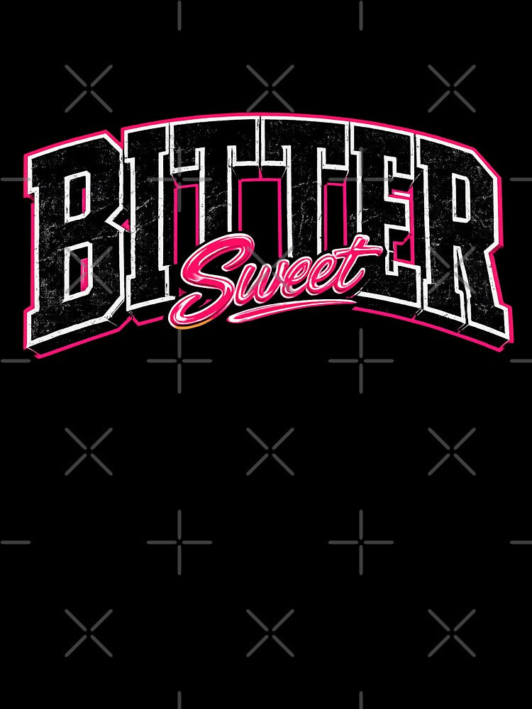 Bittersweet Retro Typography Streetwear Text Design by Kevin Shearer
