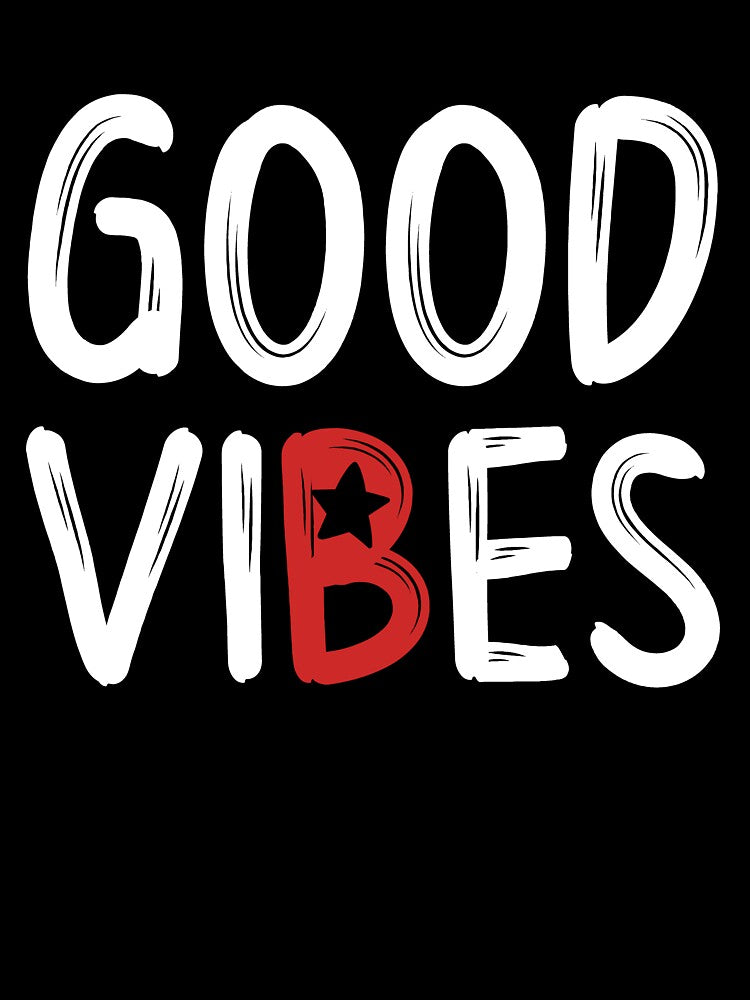 Good Vibes Only – Positive Typography Design by Deepthi Market