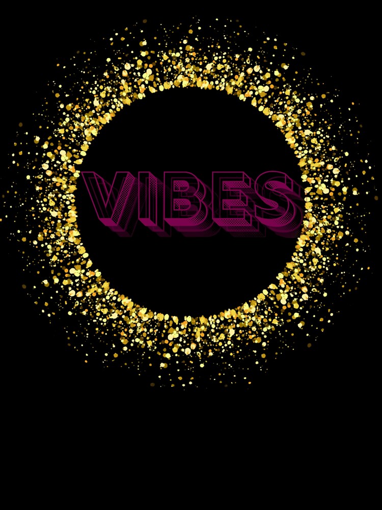Vibes Aesthetic Typography Design by PrataeAesthetics