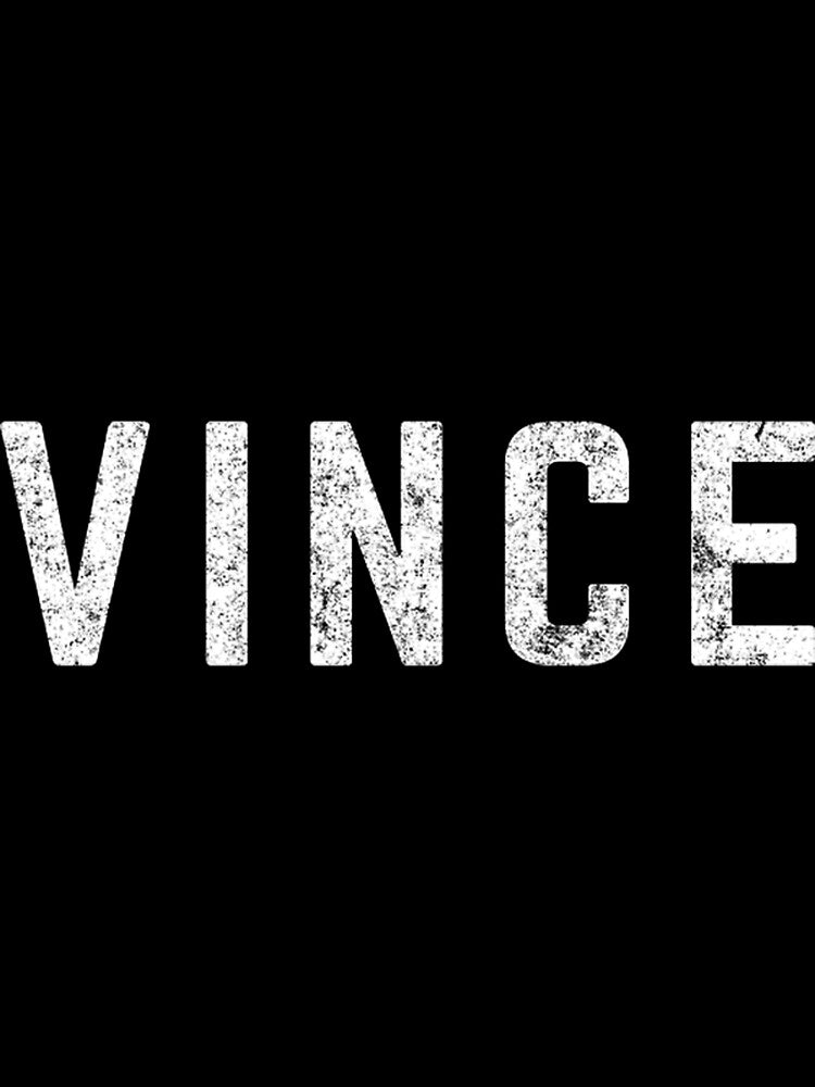 Vince Bold Wordmark Design | Limited Edition by TracyTout