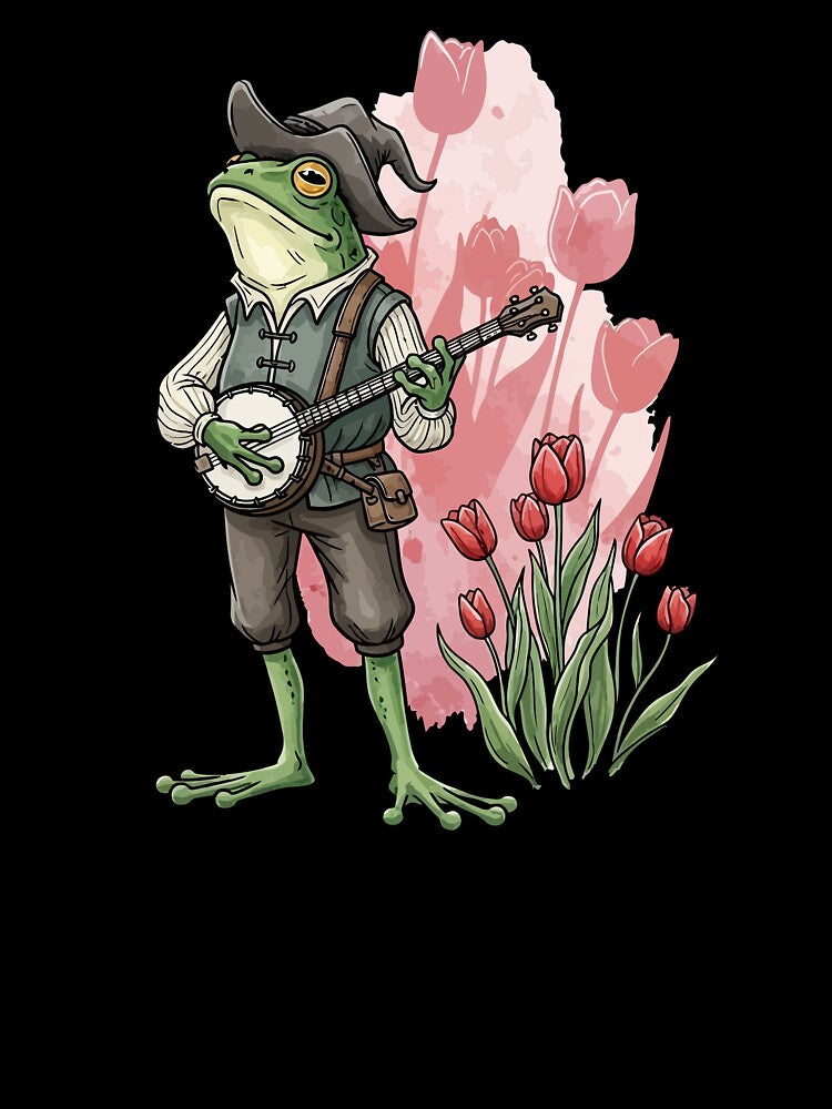 A Frog Lover’s Banjo Serenade by StudioJohan