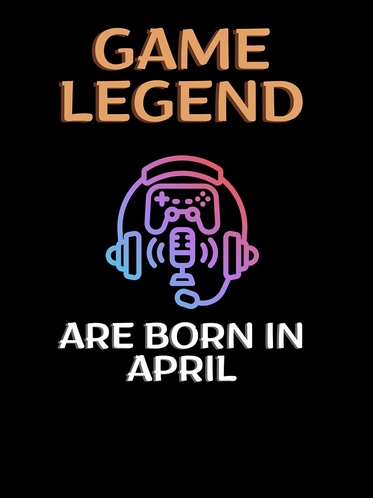 Game legend - Born in April - BW by Nemesiscrowd