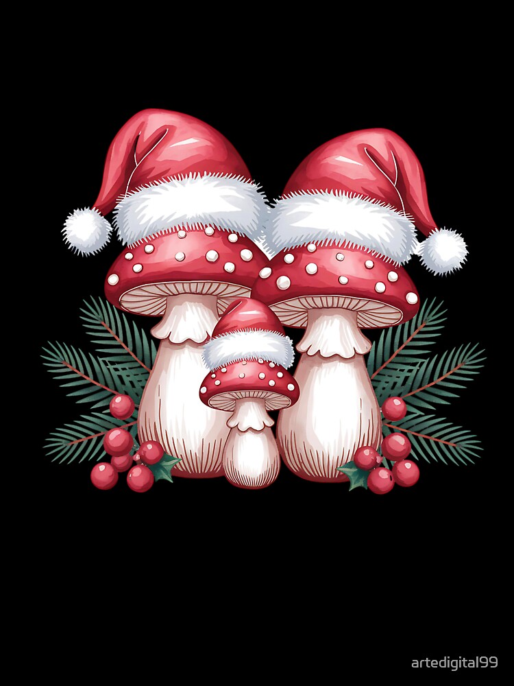 Cute Christmas Watercolor – Holiday Illustration Design by artedigital99