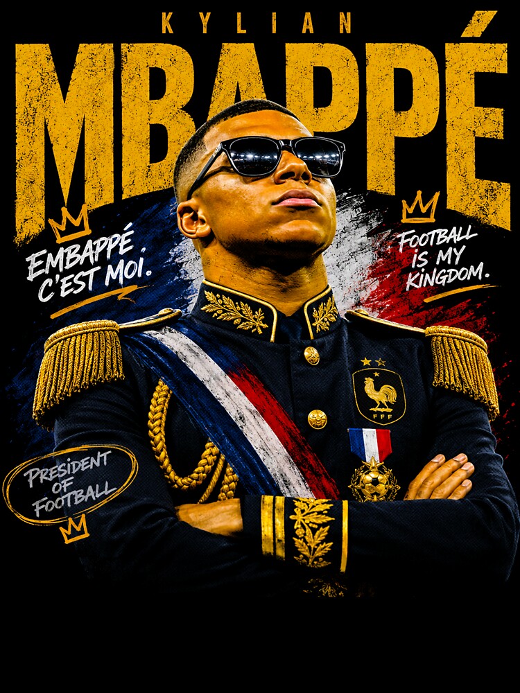 Football "Mbappe El Dictator" Parody Graphic | Funny Soccer Meme Fan Art by maseno