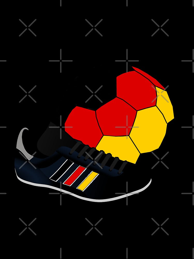 Soccer Germany T-Shirt German Deutschland Flag Team Jersey by BCNDesign