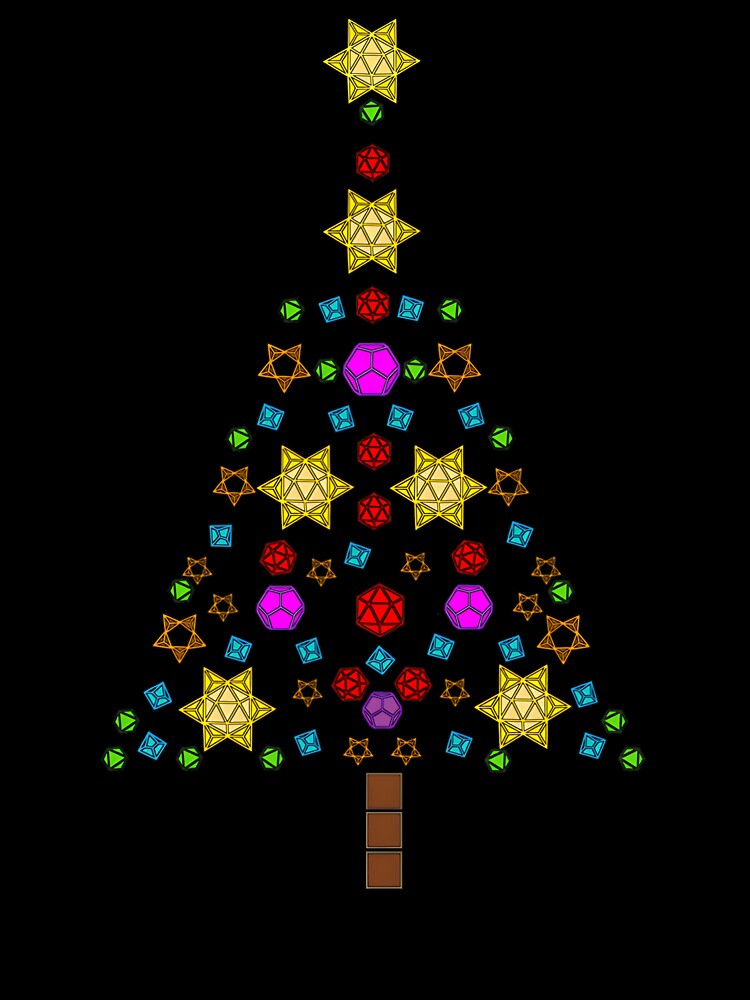 Holiday Dice Christmas Tree by cantoyanikr