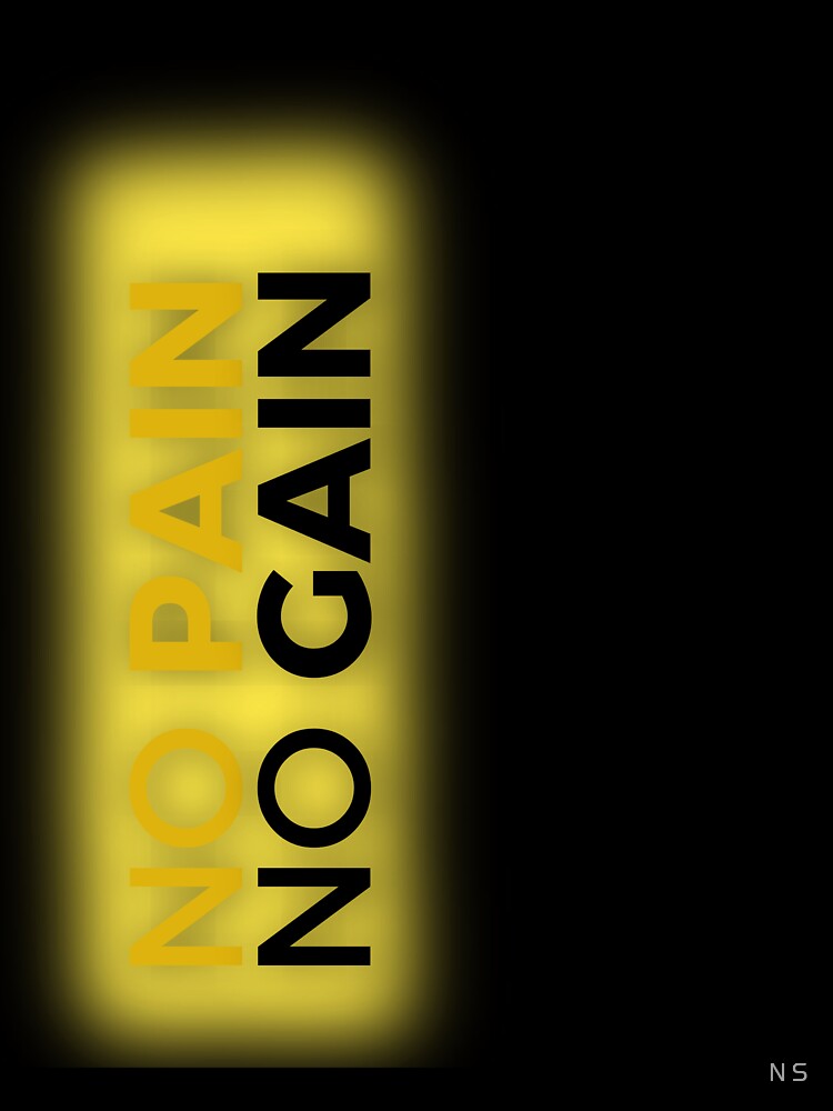 No Pain No Gain Morning Gym Motivation by nirmalsawlani