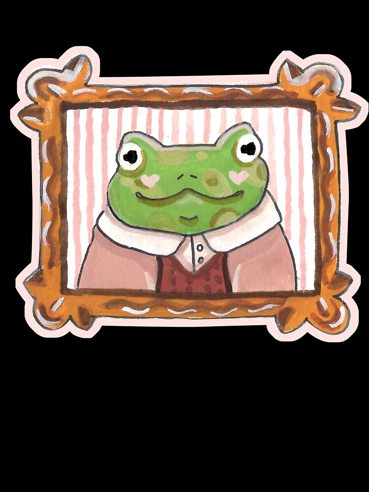Frog Portrait by Elizabeth Hernandez