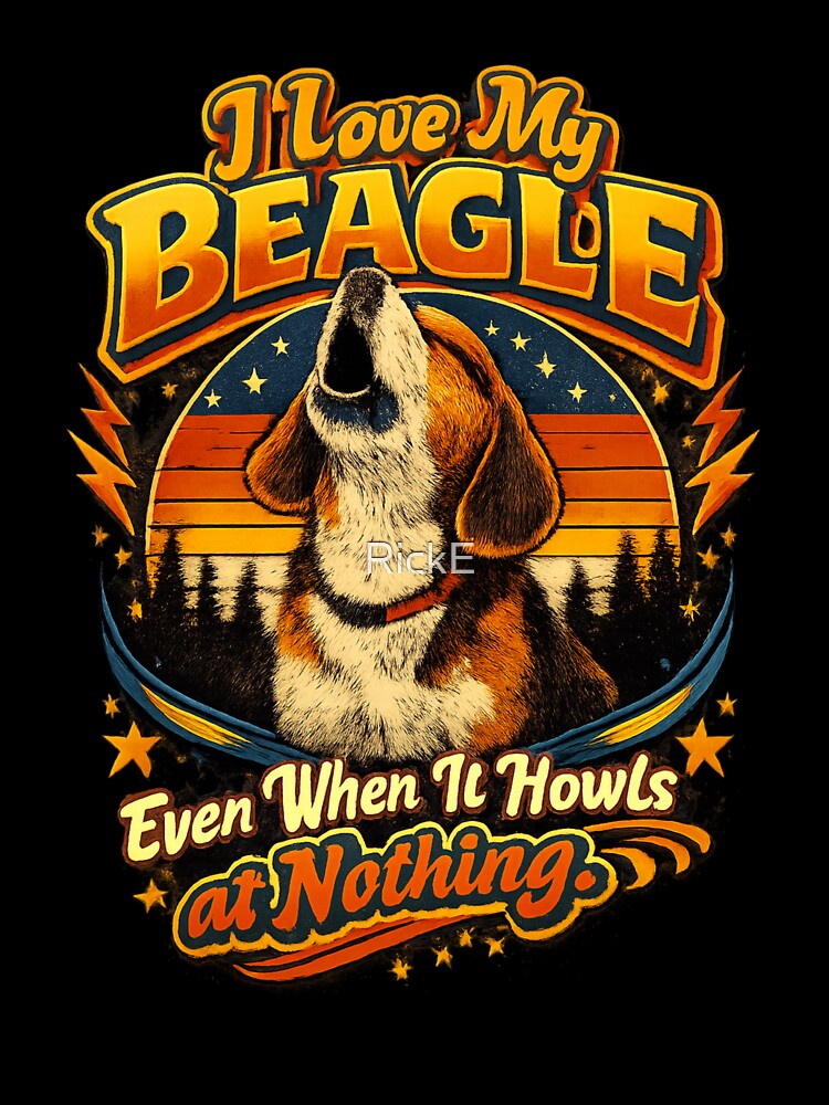 I Love My Beagle by RickE