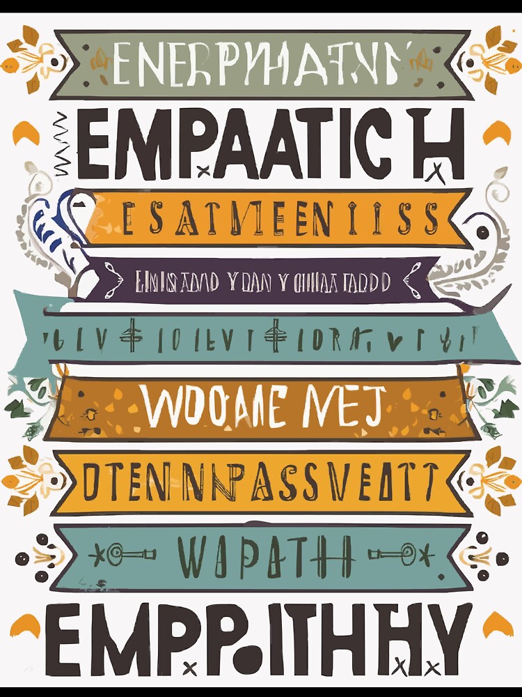 Heartfelt Connections: Inspirational Empathy Quotes by bb-15artstudio