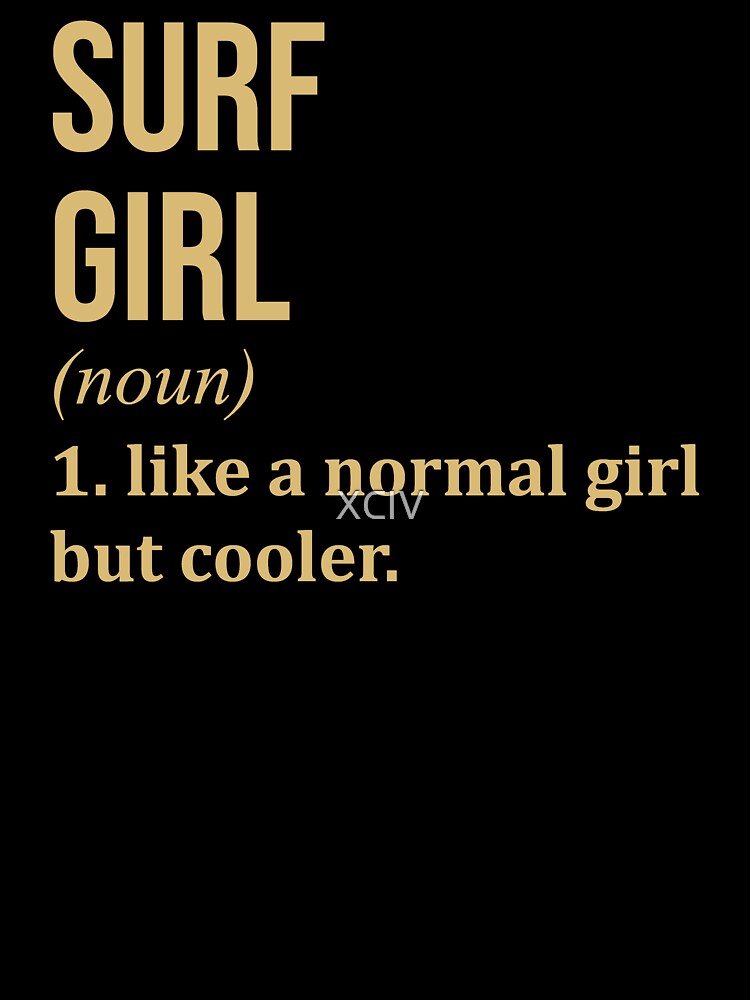 Surf Girl Definition in Gold by XCIV